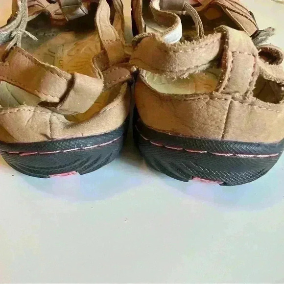 Jambu Terra Fusion Design Dune Sandals. Taupe Size 8. GUC see photos for wear - Picture 7 of 7